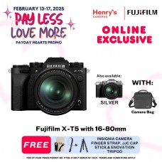 Fujifilm X-T5 with 16-80mm Mirrorless Digital Camera