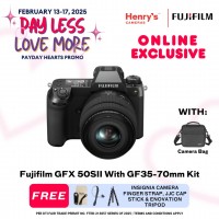 Fujifilm GFX 50SII With GF35-70mm Kit