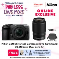 Nikon Z30 Mirrorless Camera with 16-50mm and 50-250mm Dual Lens Kit