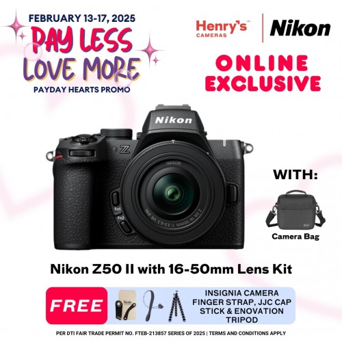 Nikon Z50 II with 16-50mm Lens Kit