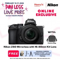 Nikon Z50 Mirrorless with 16-50mm Kit Lens