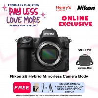 Nikon Z8 Hybrid Mirrorless Camera Body