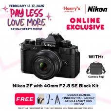 Nikon ZF with 40mm F2.8 SE Black Kit