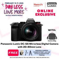 Panasonic Lumix DC-S5 Mirrorless Digital Camera with 20-60mm Lens