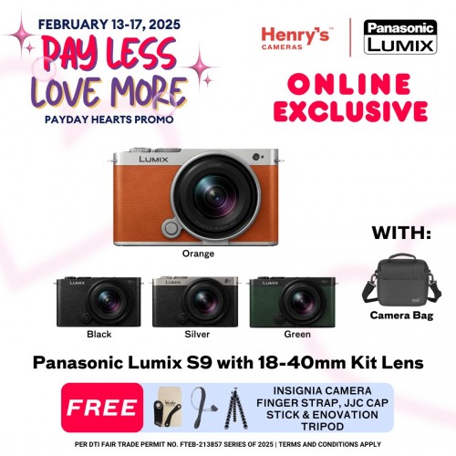 Panasonic Lumix S9 with 18-40mm Kit Lens