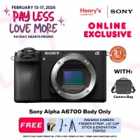 Sony Alpha A6700 Body Only