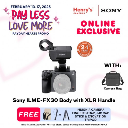 Sony ILME-FX30 Body with XLR Handle