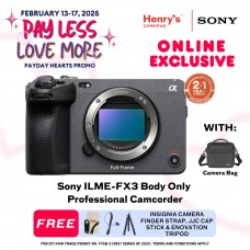 Sony ILME-FX3 Body Only Professional Camcorder