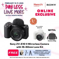 Sony ZV-E10 II Mirrorless Camera with 16-50mm Lens Kit