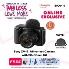 Sony ZV-E1 Mirrorless Camera with 28-60mm Kit