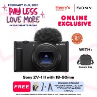 Sony ZV-1 II with 18-50mm