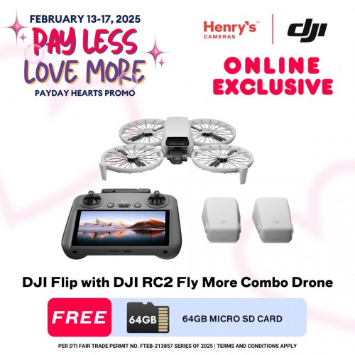 DJI Flip with DJI RC2 Fly More Combo Drone