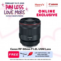 Canon RF 50mm F1.2L USM Lens	