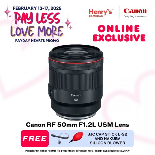 Canon RF 50mm F1.2L USM Lens	