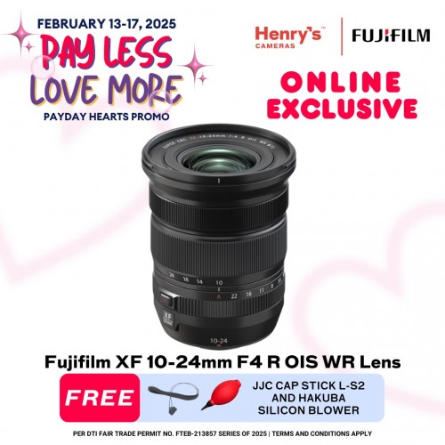 Fujifilm XF 10-24mm F4 R OIS WR Lens