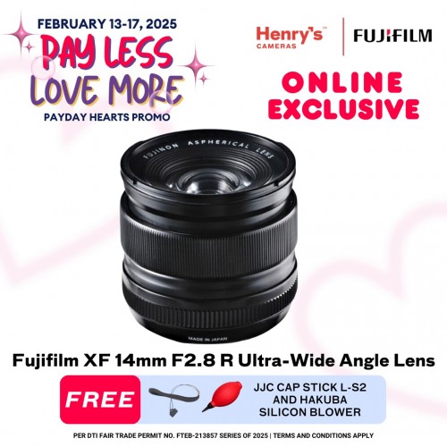 Fujifilm XF 14mm F2.8 R Ultra-Wide Angle Lens