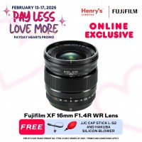 Fujifilm XF 16mm F1.4R WR Lens