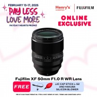 Fujifilm XF 50mm F1.0 R WR Lens