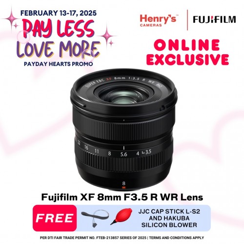 Fujifilm XF 8mm F3.5 R WR Lens