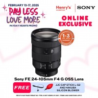 Sony FE 24-105mm F4 G OSS Lens