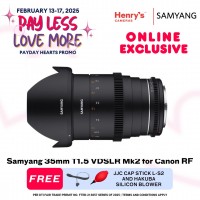 Samyang 35mm T1.5 VDSLR Mk2 for Canon RF