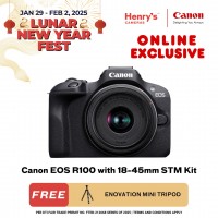 Canon EOS R100 with 18-45mm STM Kit