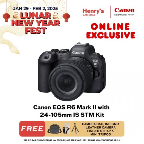 Canon EOS R6 Mark II with 24-105mm IS STM Kit