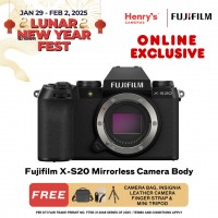 Fujifilm X-S20 Mirrorless Camera Body