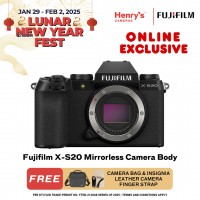 Fujifilm X-S20 Mirrorless Camera Body