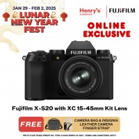 Fujifilm X-S20 with XC 15-45mm Kit Lens Mirrorless Camera 