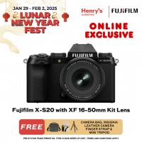 Fujifilm X-S20 with XF 16-50mm Kit Lens Mirrorless Camera 