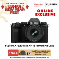 Fujifilm X-S20 with XF 16-50mm Kit Lens Mirrorless Camera 