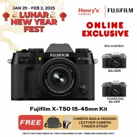 Fujifilm X-T50 15-45mm Kit Digital Mirrorless Camera