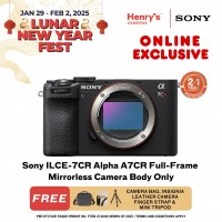 Sony ILCE-7CR Alpha A7CR Full-Frame Mirrorless Camera Body Only