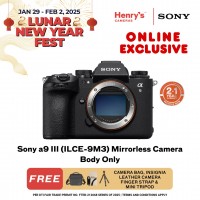 Sony a9 III (ILCE-9M3) Mirrorless Camera Body Only