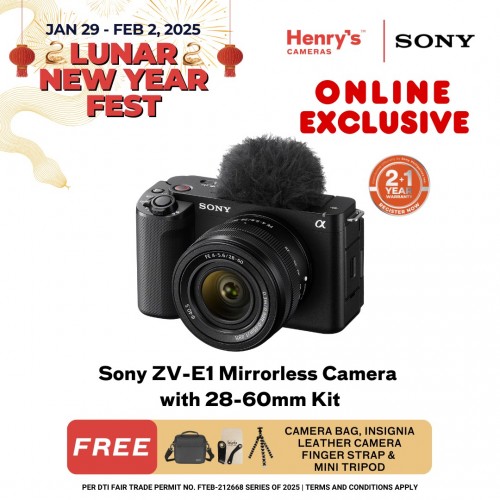 Sony ZV-E1 Mirrorless Camera with 28-60mm Kit