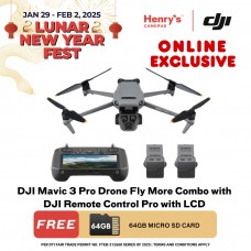 DJI Mavic 3 Pro Drone Fly More Combo with DJI Remote Control Pro with LCD