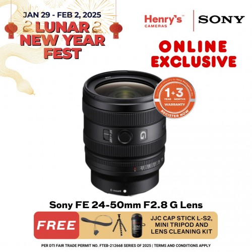 Sony FE 24-50mm F2.8 G Lens