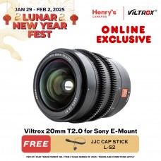 Viltrox 20mm T2.0 for Sony E-Mount