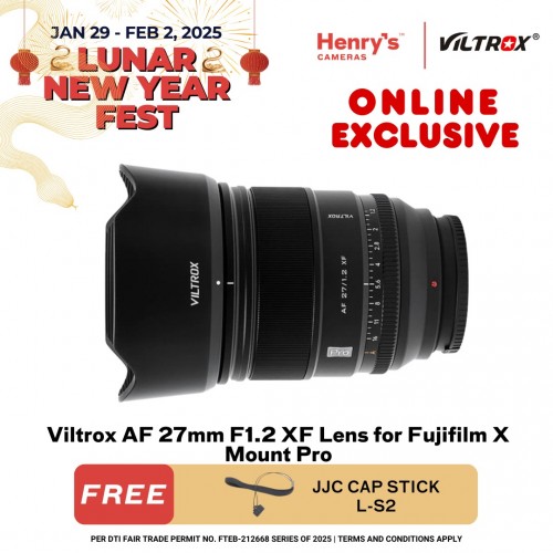 Viltrox AF 27mm F1.2 XF Lens for Fujifilm X Mount Pro