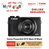 Canon Powershot G7X Mark III Black