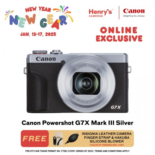 Canon Powershot G7X Mark III Silver