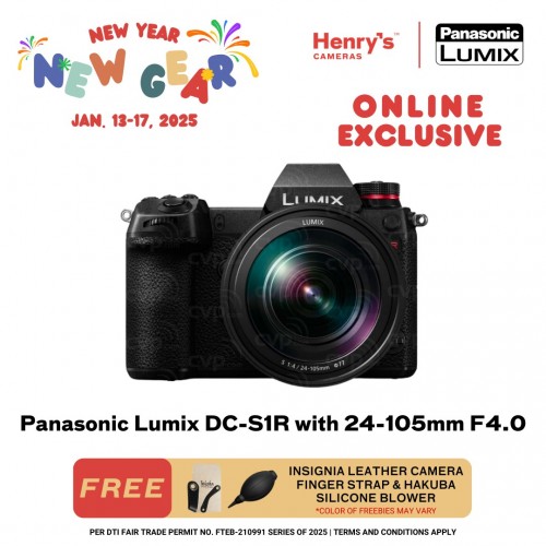 Panasonic Lumix DC-S1R with 24-105mm F4.0