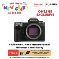 Fujifilm GFX 100 II Medium Format Mirrorless Camera Body [Pre-Order]