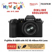 Fujifilm X-S20 with XC 15-45mm Kit Lens Mirrorless Camera 