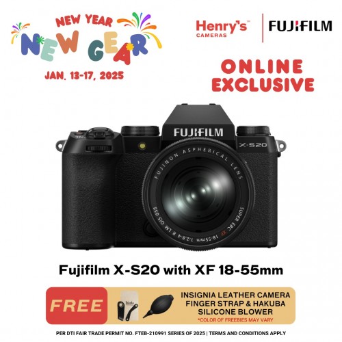 Fujifilm X-S20 with XF 18-55mm Kit Lens Mirrorless Camera 