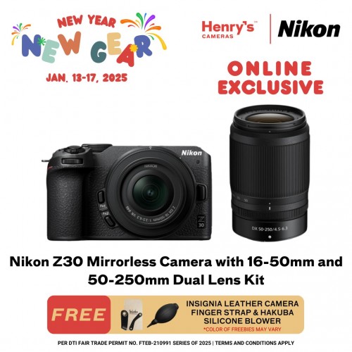 Nikon Z30 Mirrorless Camera with 16-50mm and 50-250mm Dual Lens Kit