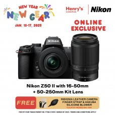 Nikon Z50 II with 16-50mm + 50-250mm Kit Lens