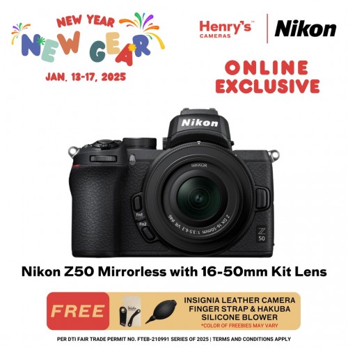 Nikon Z50 Mirrorless with 16-50mm Kit Lens