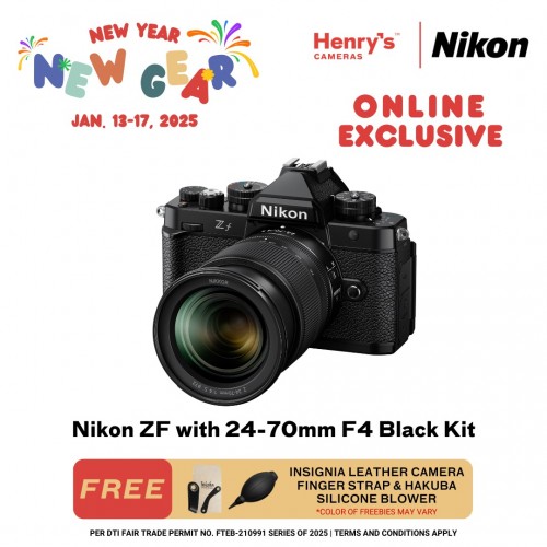 Nikon ZF with 24-70mm F4 Black Kit